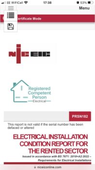 Landlord's prs report